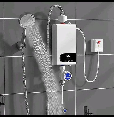 Brown and white sneaker